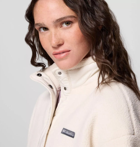 Columbia Womens Snow Layers Cloud Point Snap Fleece Jacket