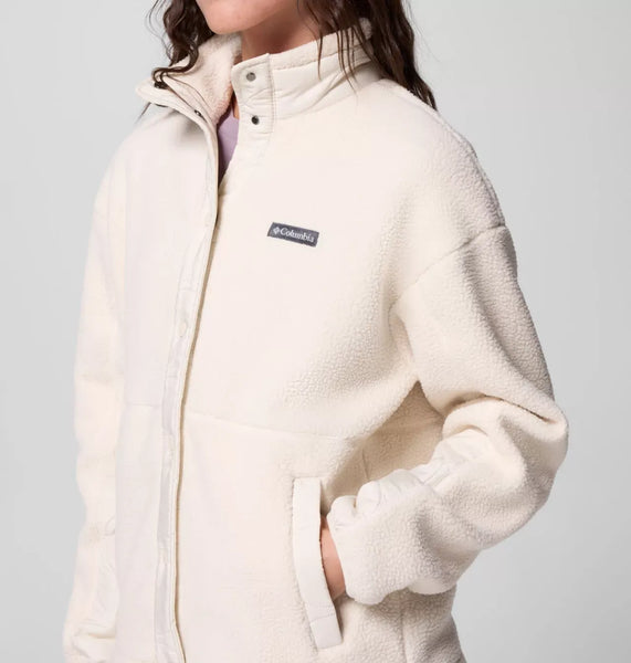 Columbia Womens Snow Layers Cloud Point Snap Fleece Jacket