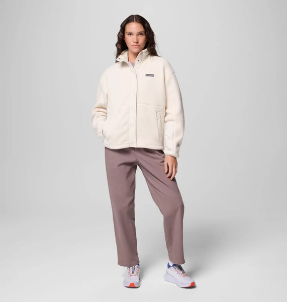 Columbia Womens Snow Layers Cloud Point Snap Fleece Jacket