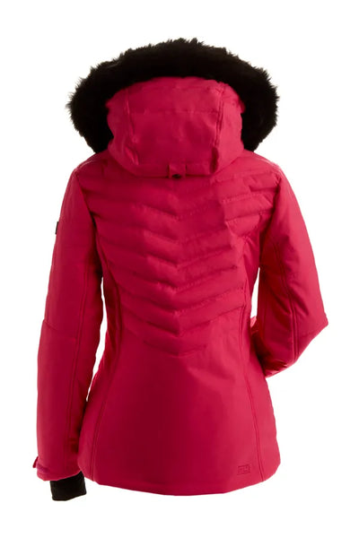 Nils Womens Snow Jacket Sundance Faux Fur