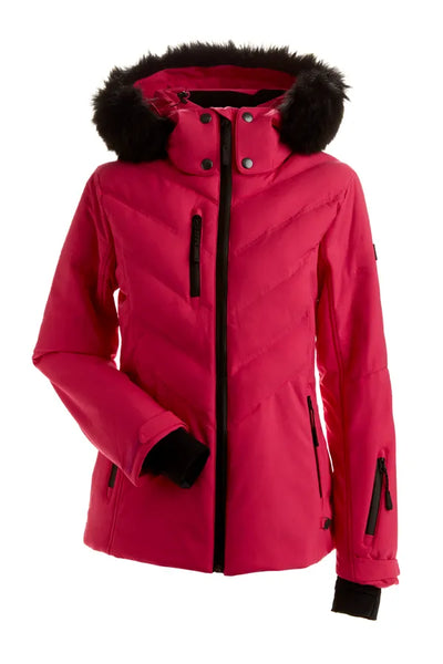 Nils Womens Snow Jacket Sundance Faux Fur