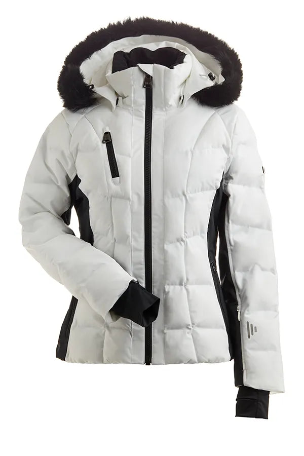 Nils Womens Snow Jacket Whistler Faux Fur