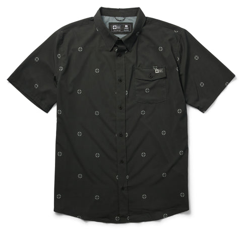 Salty Crew Mens Woven Sailfin Perforated