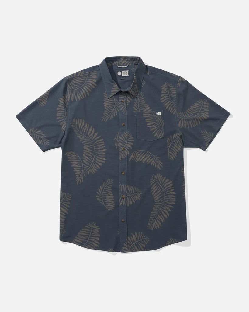 Salty Crew Mens Woven Stringer Perforated UV