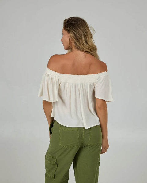 Salty Crew Womens Shirt High Tide Short Sleeve Top