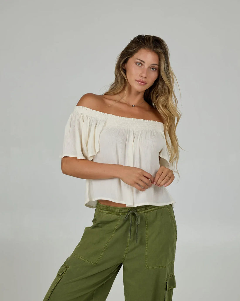 Salty Crew Womens Shirt High Tide Short Sleeve Top