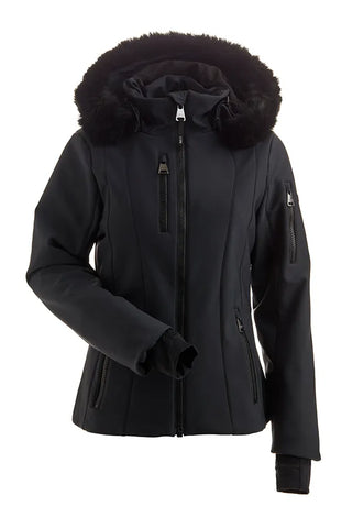 Nils Womens Snow Jacket Lillehammer Faux Fur