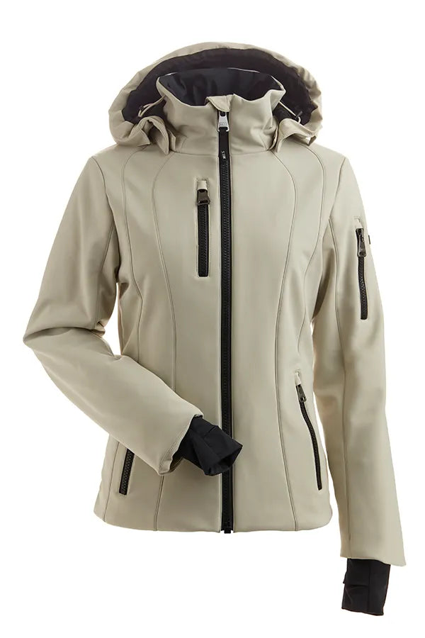 Nils Womens Snow Jacket Lillehammer Faux Fur