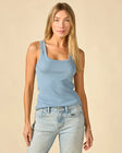 Outerknown Womens Tank Top Sojourn Ribbed
