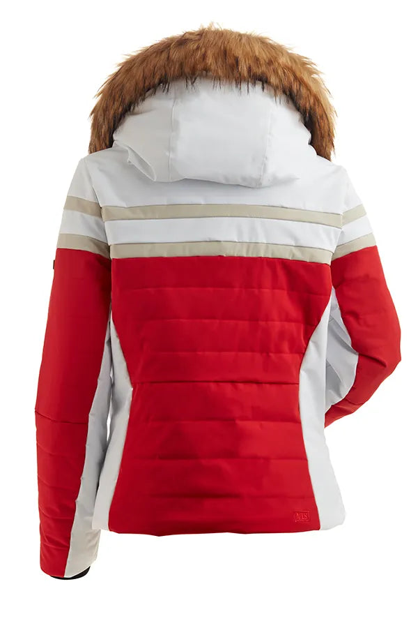 Nils Womens Snow Jacket Oslo Faux Fur