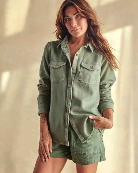 Outerknown Womens Shirt Chroma Blanket