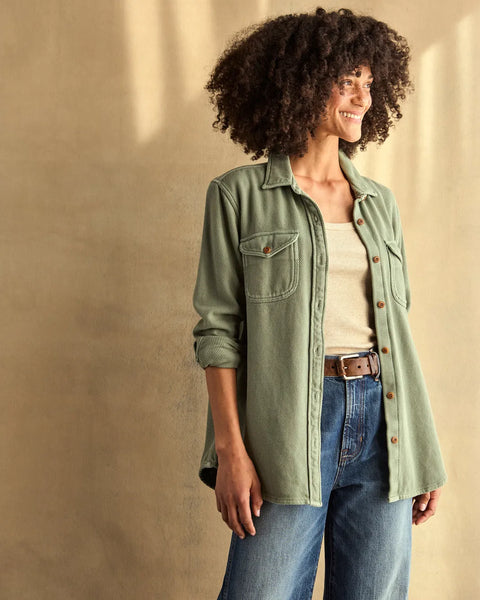 Outerknown Womens Shirt Chroma Blanket