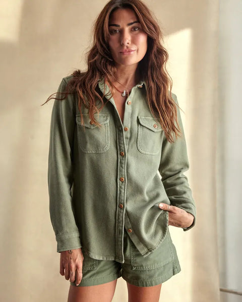 Outerknown Womens Shirt Chroma Blanket