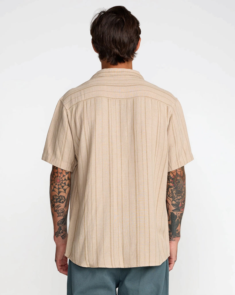 RVCA Mens Woven Exotica Stripe