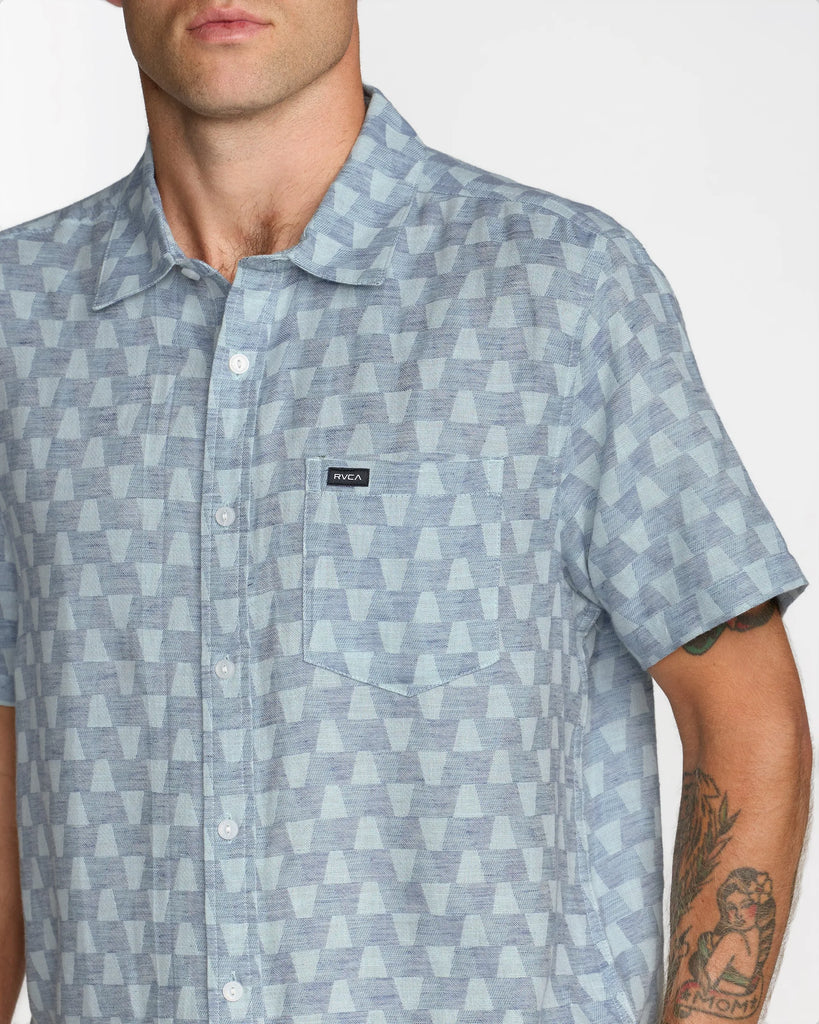 RVCA Mens Woven VA Monogram