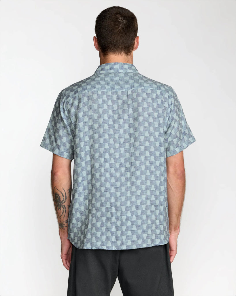 RVCA Mens Woven VA Monogram