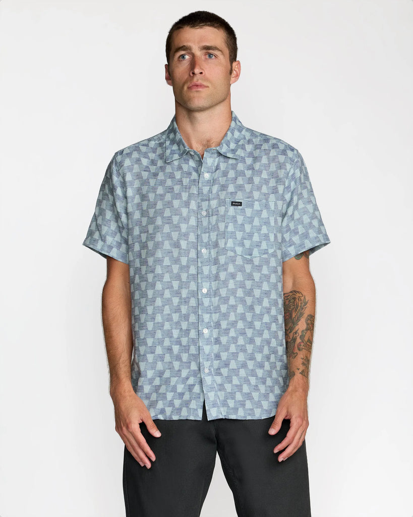 RVCA Mens Woven VA Monogram