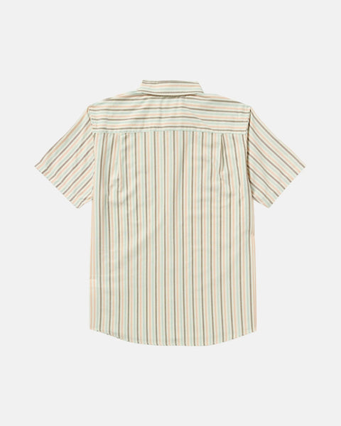 RVCA Mens Woven Jacobs Archive Stripe