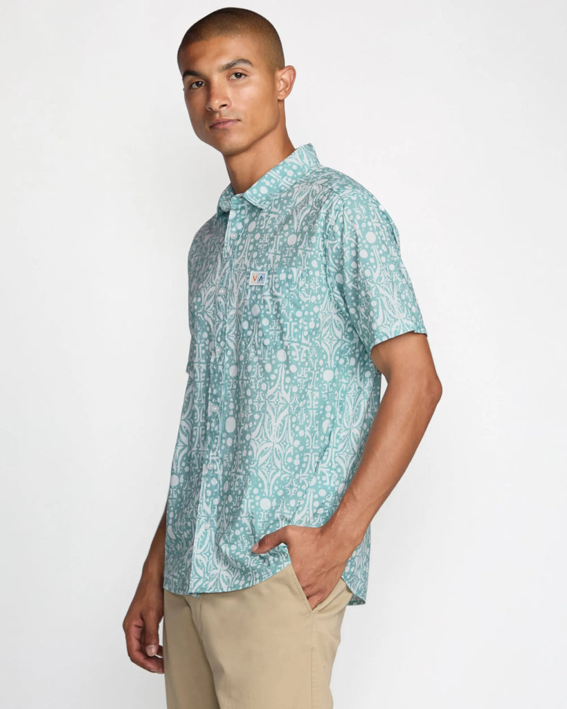 RVCA Mens Woven Jacobs Archive Print