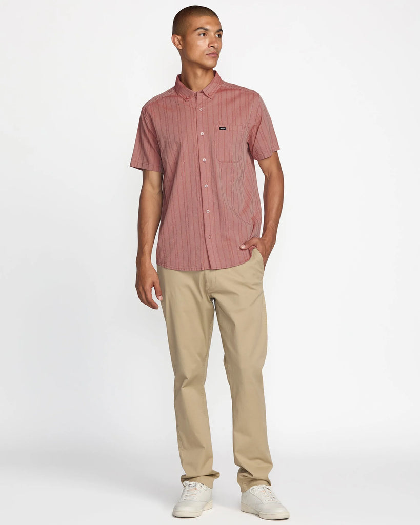 RVCA Mens Woven That'll Do Stripe