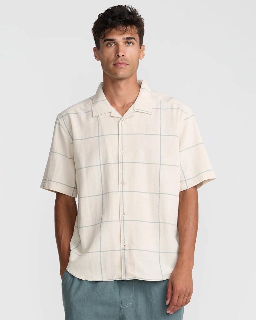 RVCA Mens Woven VAcancy Plaid