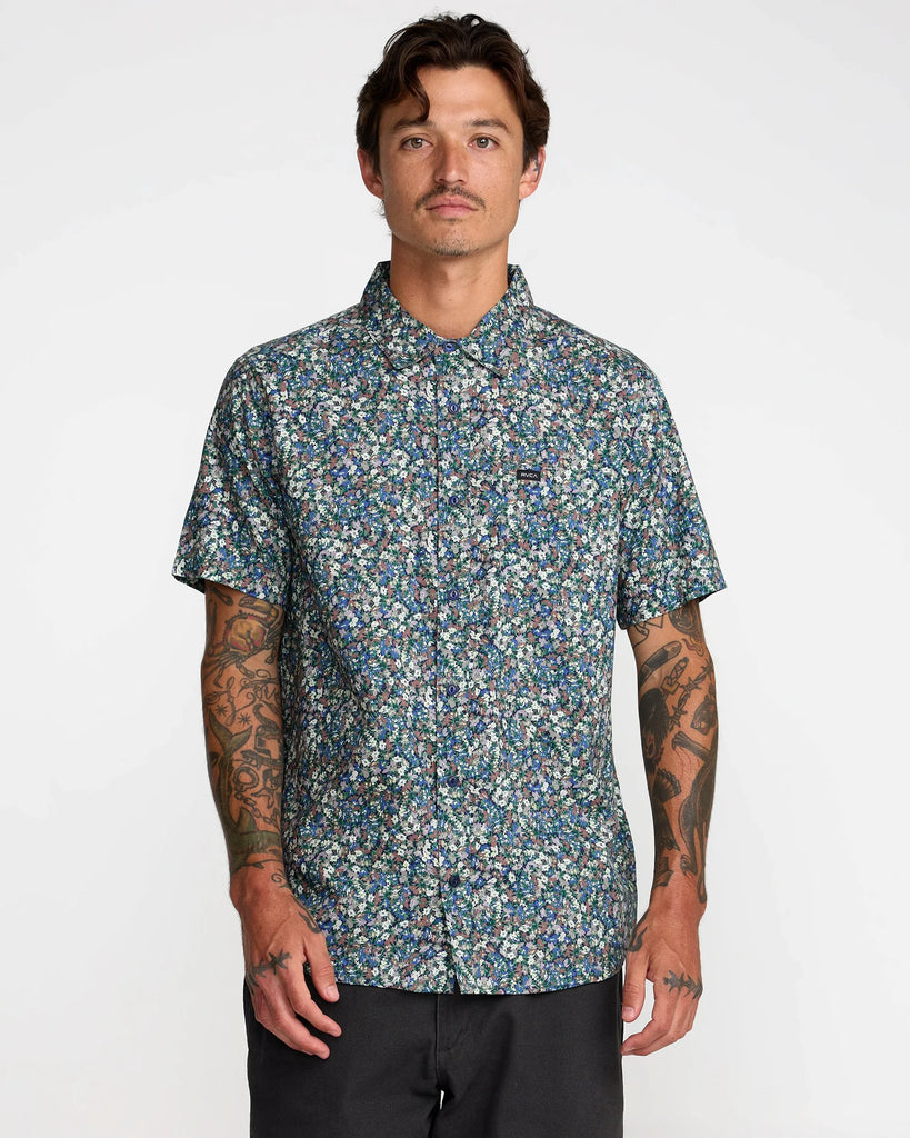 RVCA Mens Woven Heavy Bloom