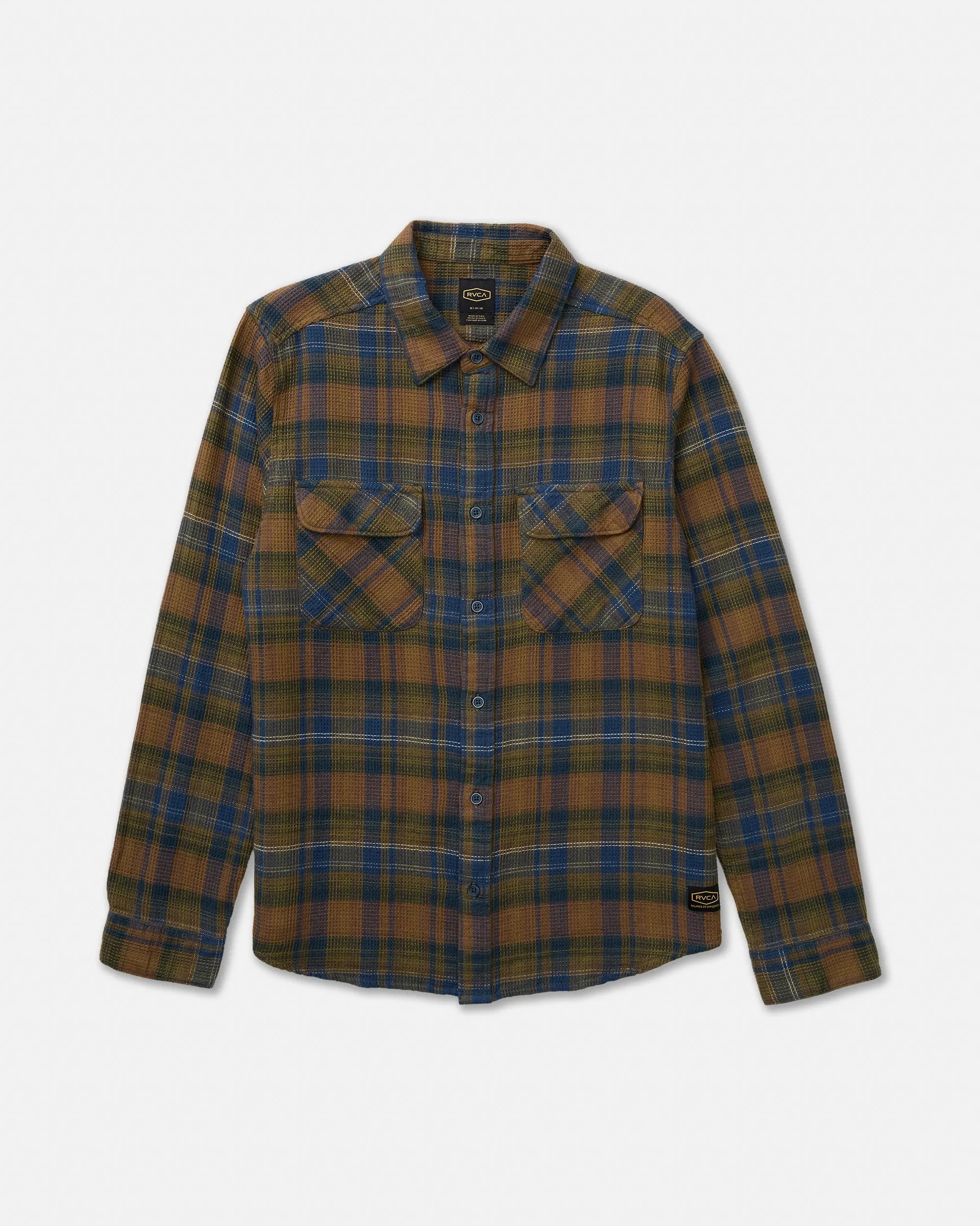 RVCA Mens Shirt Dayshift Flannel