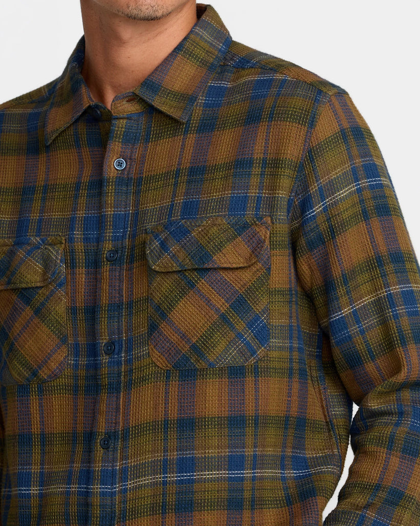 RVCA Mens Shirt Dayshift Flannel