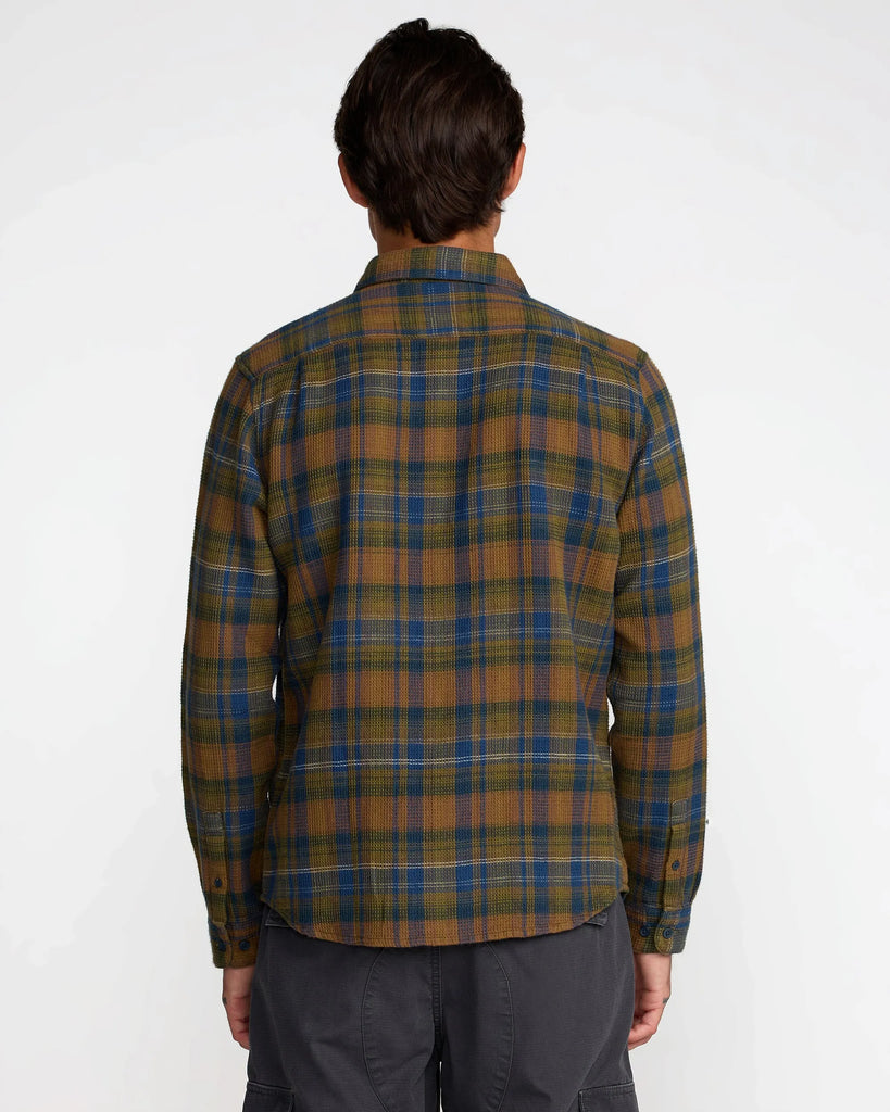 RVCA Mens Shirt Dayshift Flannel