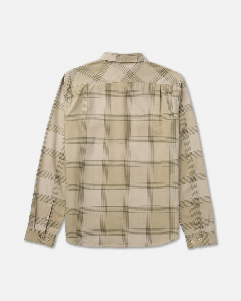 RVCA Mens Shirt That'll Work Flannel Long Sleeve