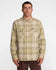 RVCA Mens Shirt That'll Work Flannel Long Sleeve