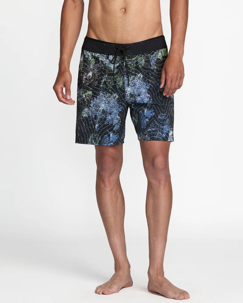 RVCA Mens Boardshorts Hawaii Topo 17