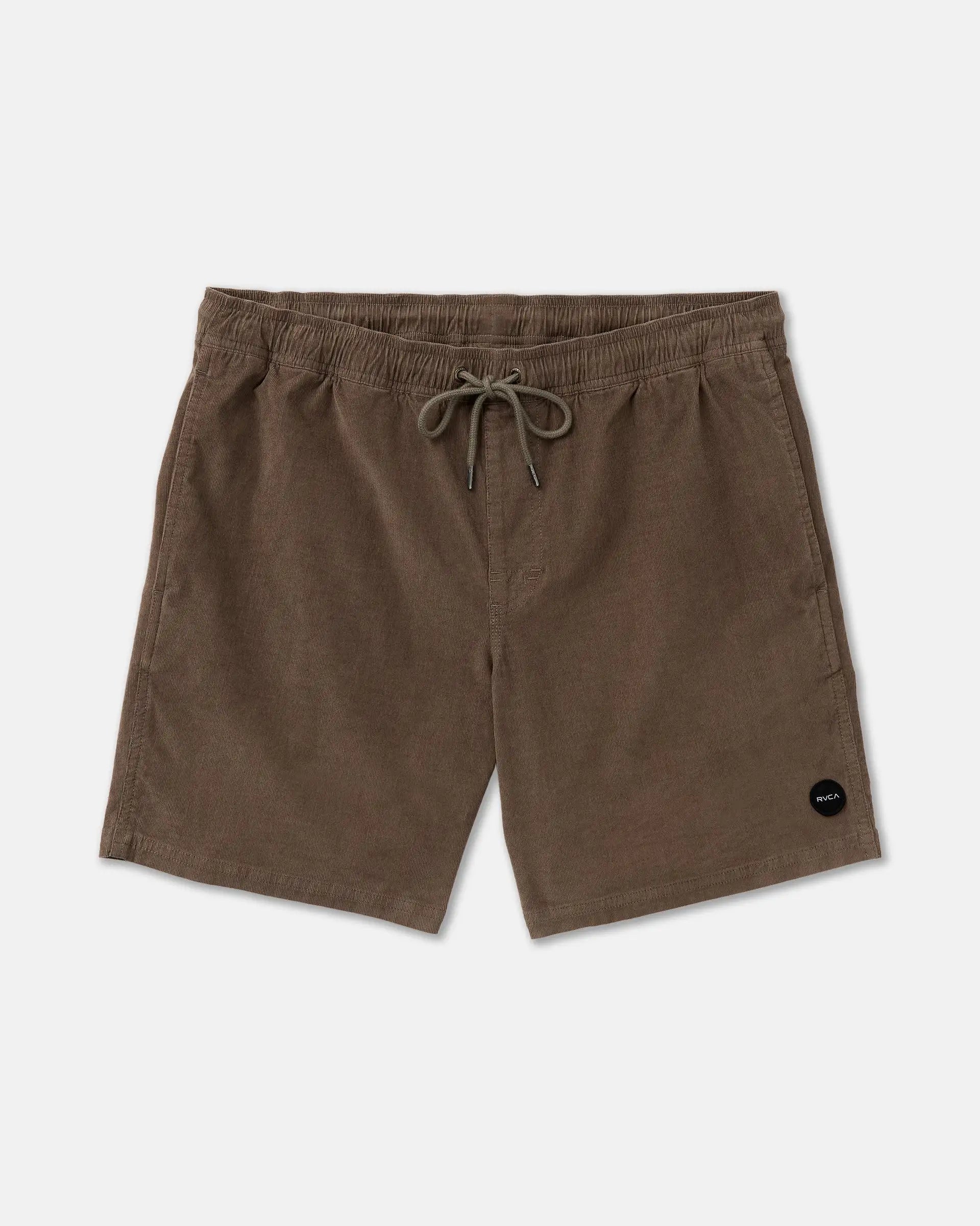 RVCA Mens Shorts Escape Elastic Cord