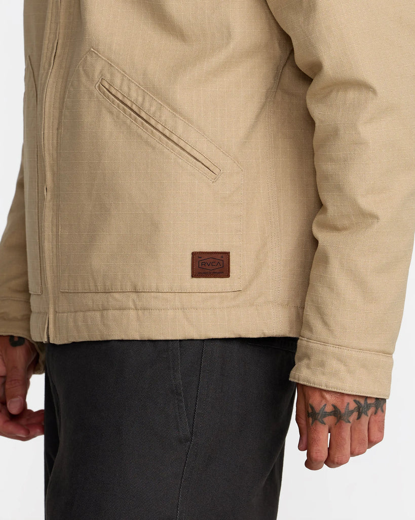 RVCA Mens Jacket Sonora Hooded