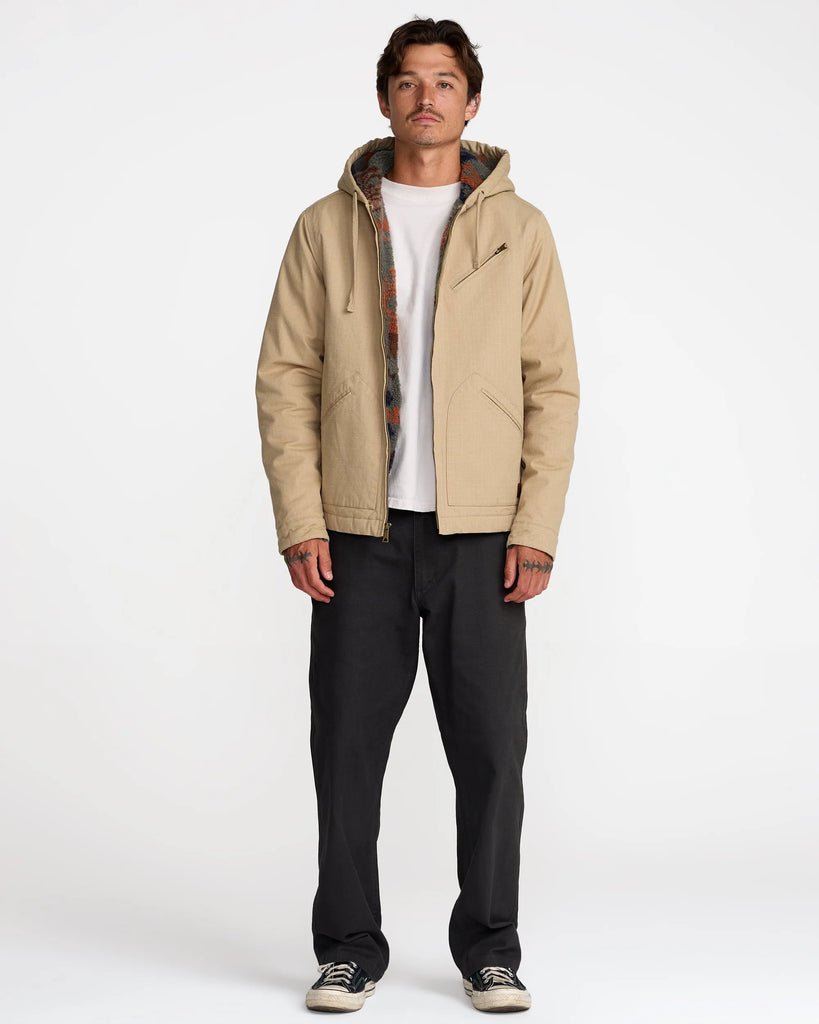 RVCA Mens Jacket Sonora Hooded