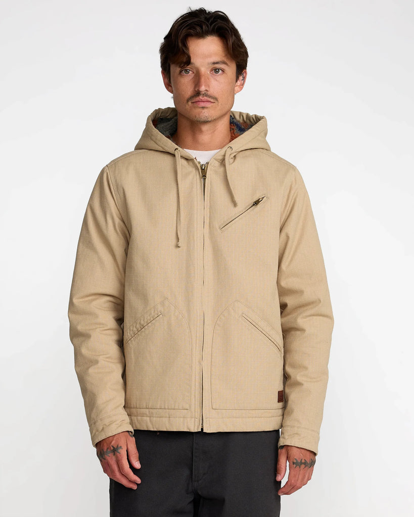 RVCA Mens Jacket Sonora Hooded
