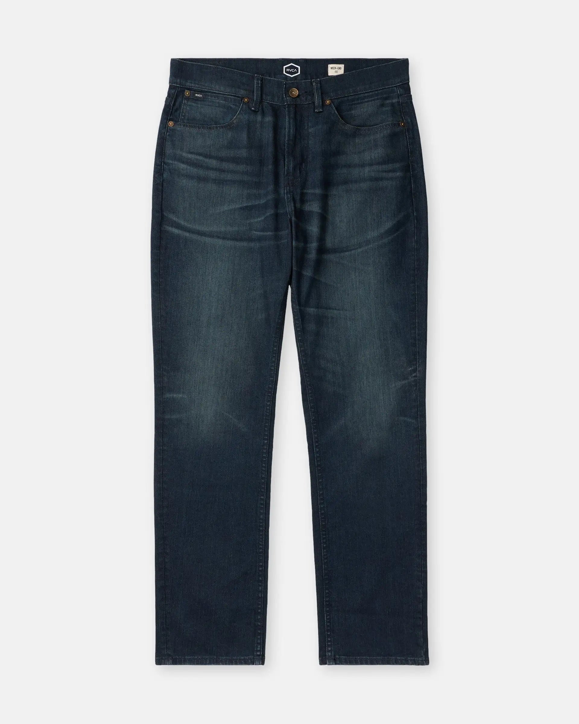 RVCA Mens Pants Weekend Dayshift Regular Fit Jean