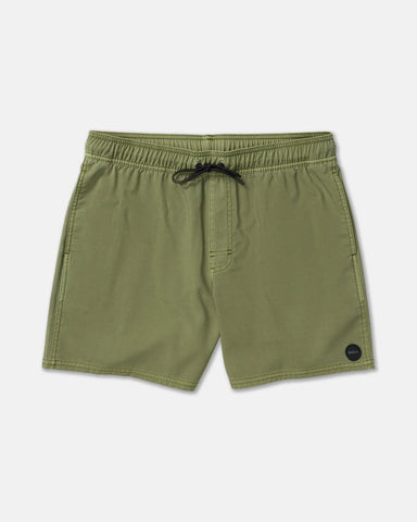RVCA Mens Shorts VA Pigment Elastic Short 16"