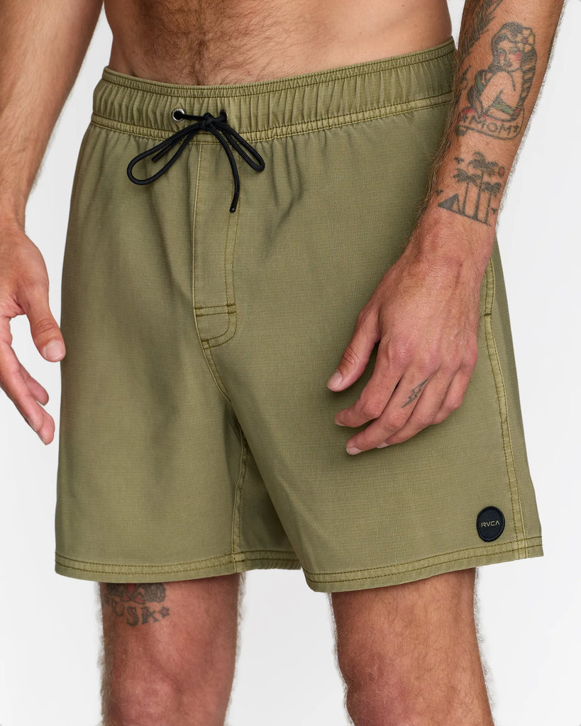 RVCA Mens Shorts VA Pigment Elastic Short 16