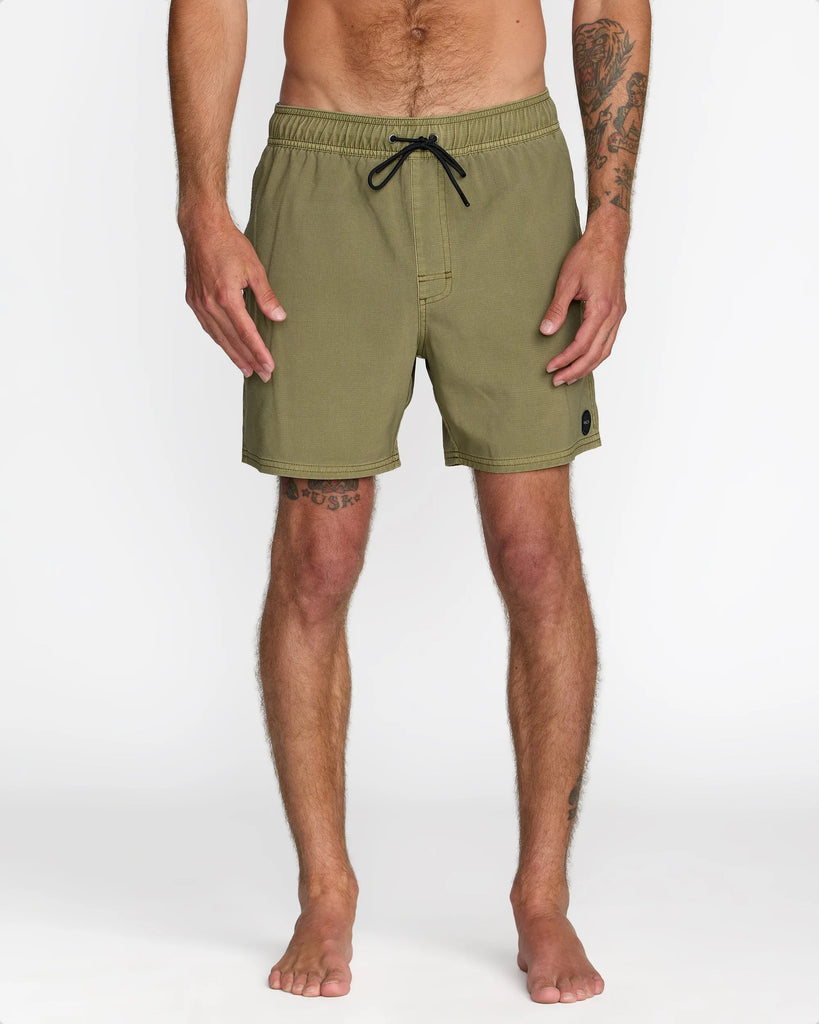 RVCA Mens Shorts VA Pigment Elastic Short 16