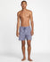 RVCA Mens Boardshorts Barba Roses Elastic 17