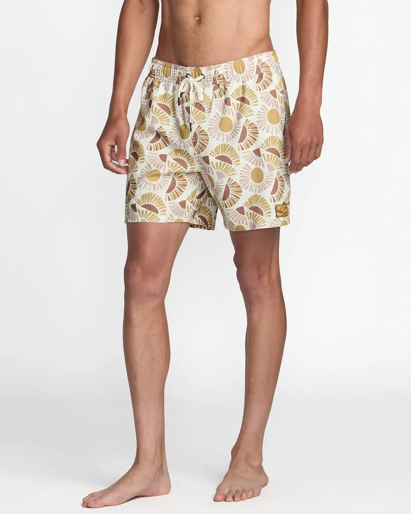 RVCA Mens Boardshorts Exotica Elastic 2 16