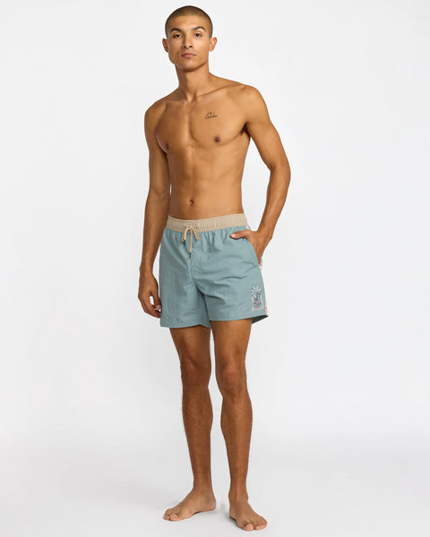 RVCA Mens Boardshorts Charm Elastic 16