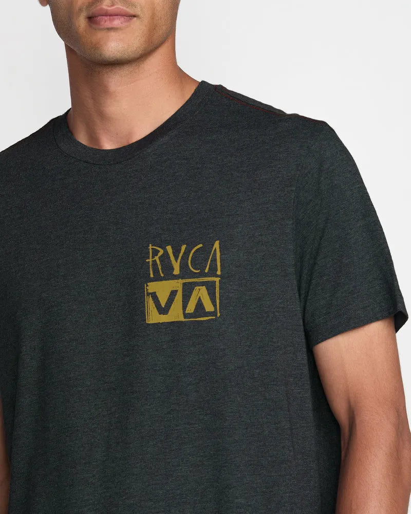 RVCA Mens Shirt Horton Panther