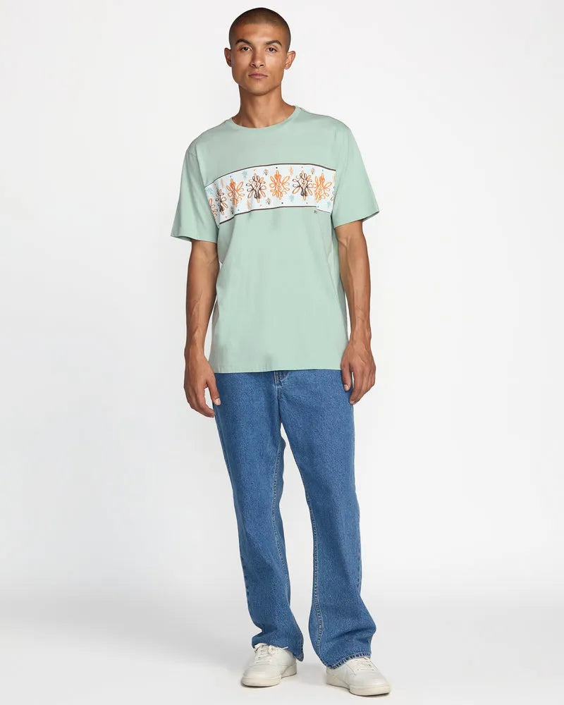 RVCA Mens Shirt Jacob Stripe