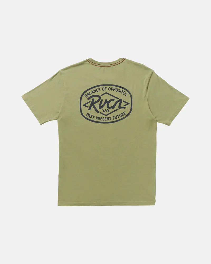RVCA Mens Shirt Ranch Seal
