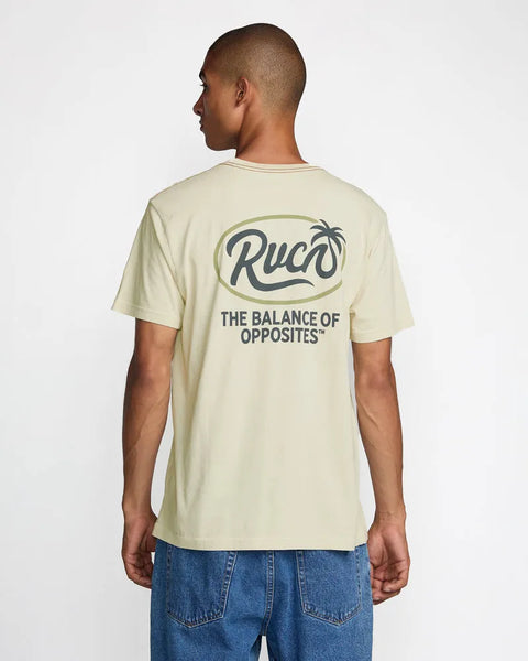 RVCA Mens Shirt Frond Script