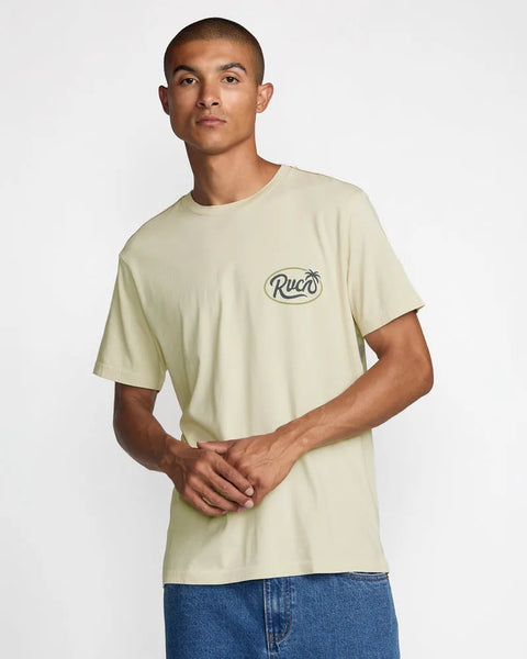 RVCA Mens Shirt Frond Script