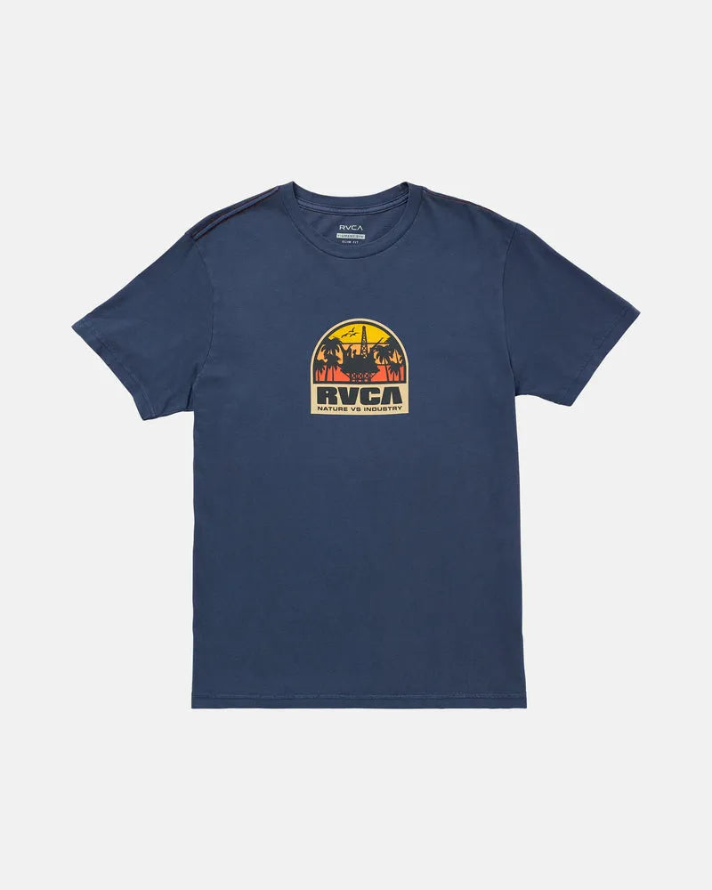 RVCA Mens Shirt Bluffset