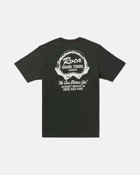 RVCA Mens Shirt Shark Tours